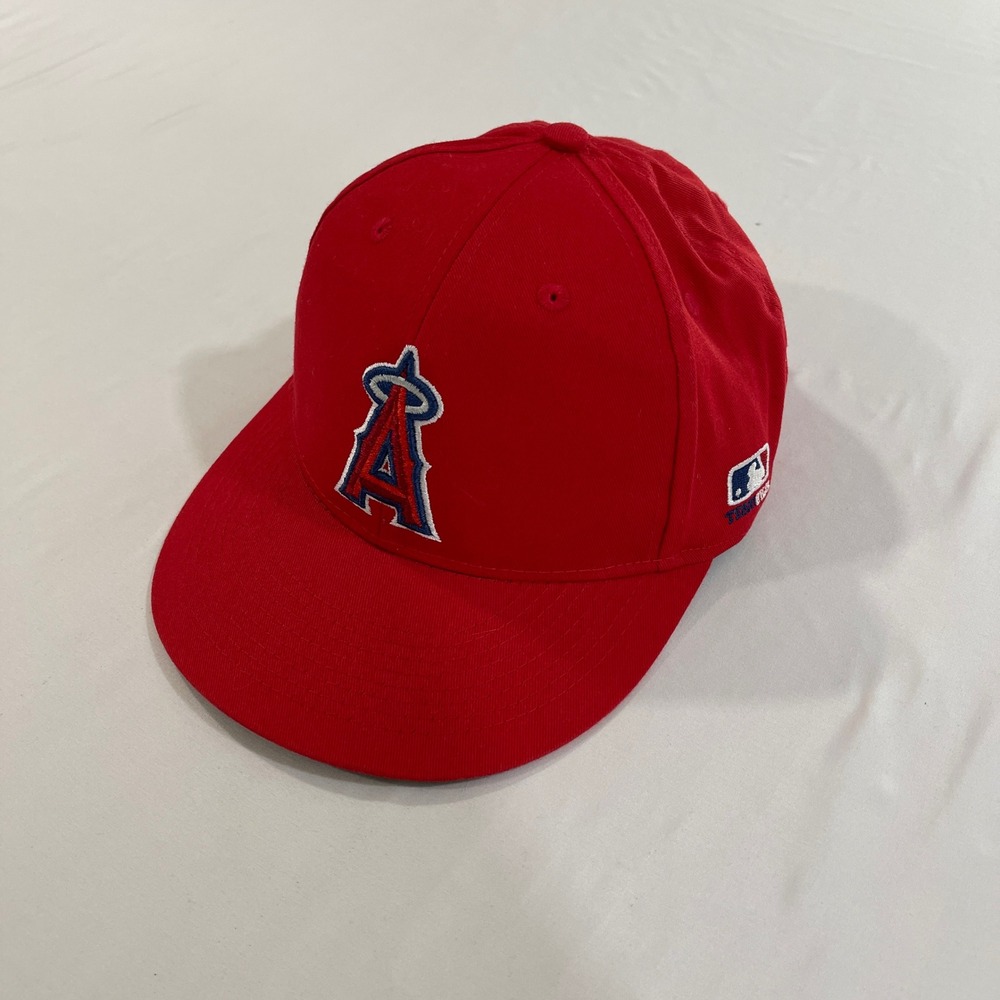 OC Sports Los Angeles Angels MLB Hat Youth Red Adjustable Strap | Gorpcore